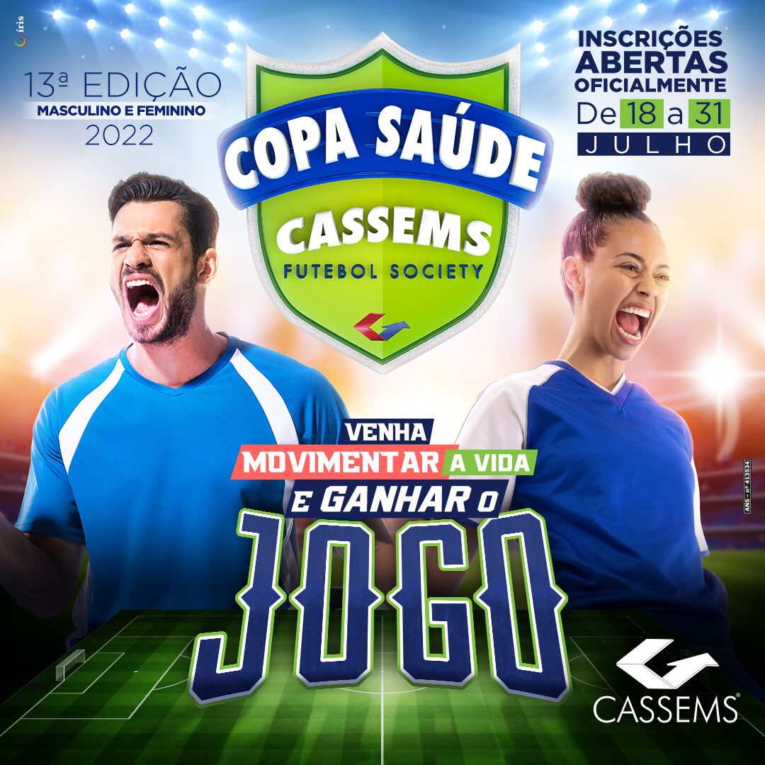 13ª edição da Copa Saúde Cassems define chaveamento do torneio do